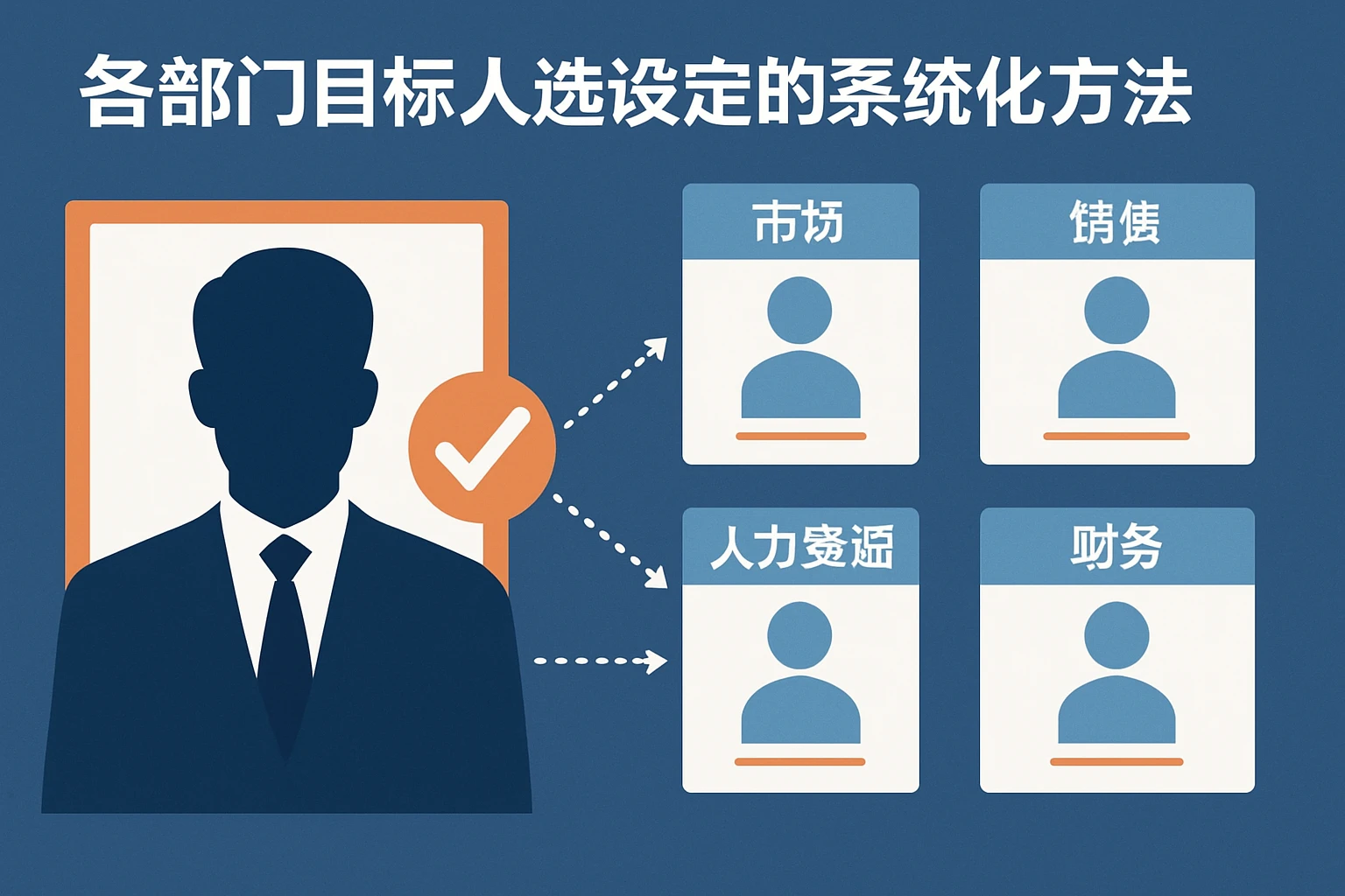 各部门目标人选设定的系统化方法