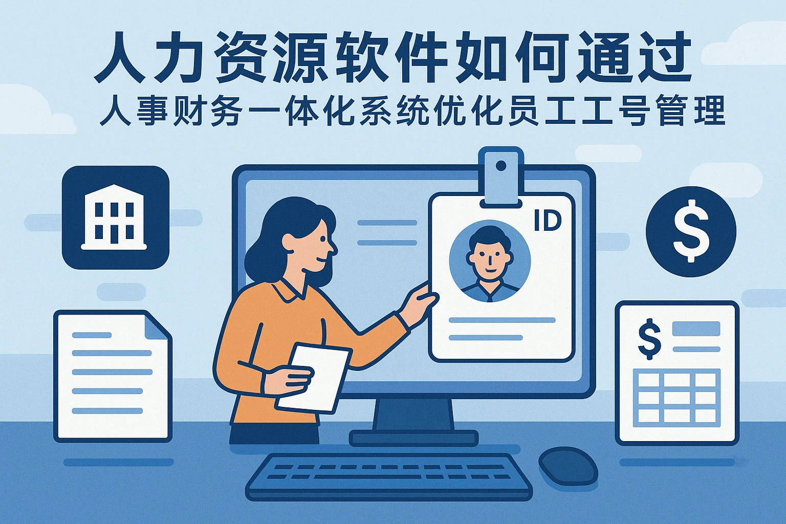 人力资源软件如何通过人事财务一体化系统优化员工工号管理