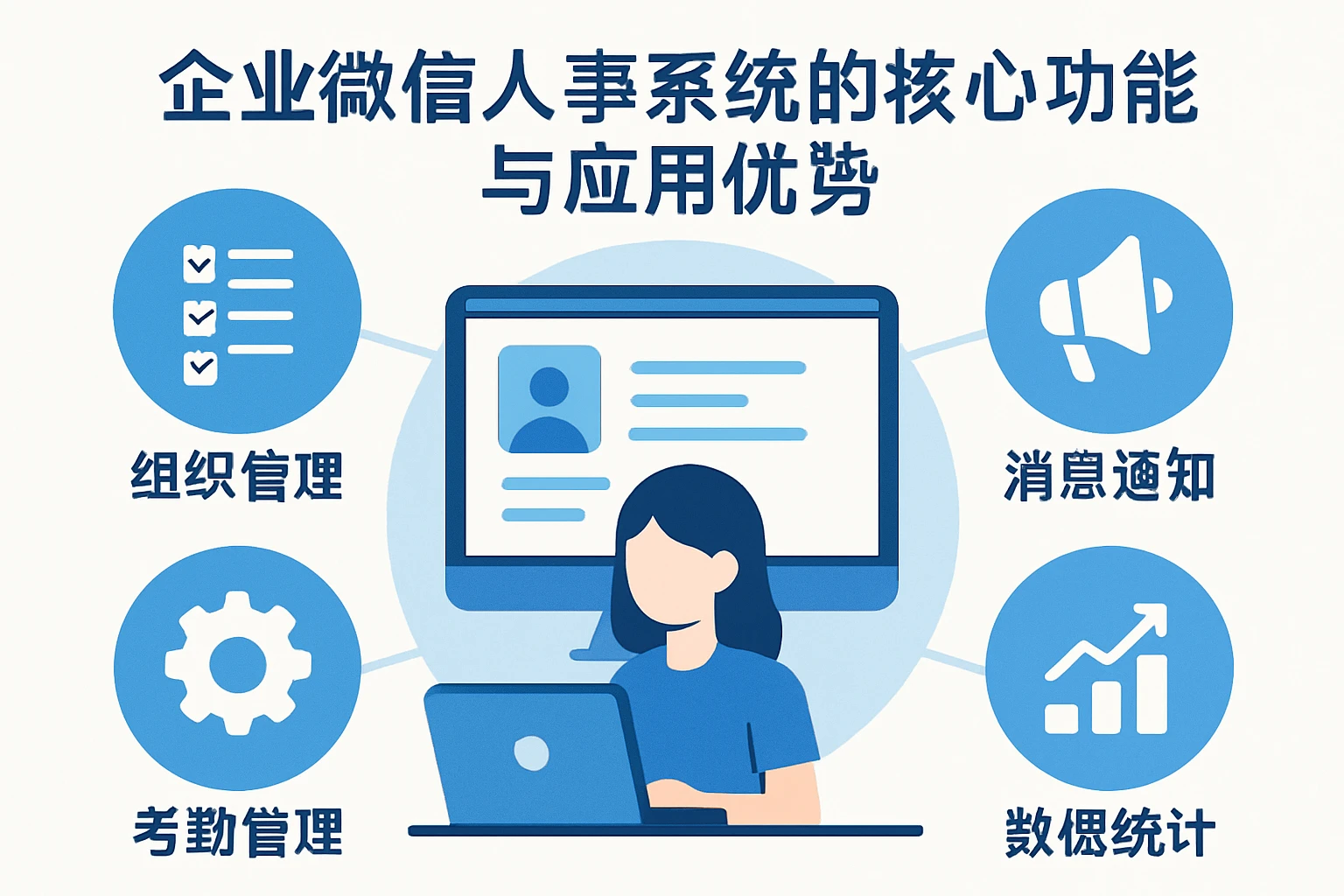 企业微信人事系统的核心功能与应用优势