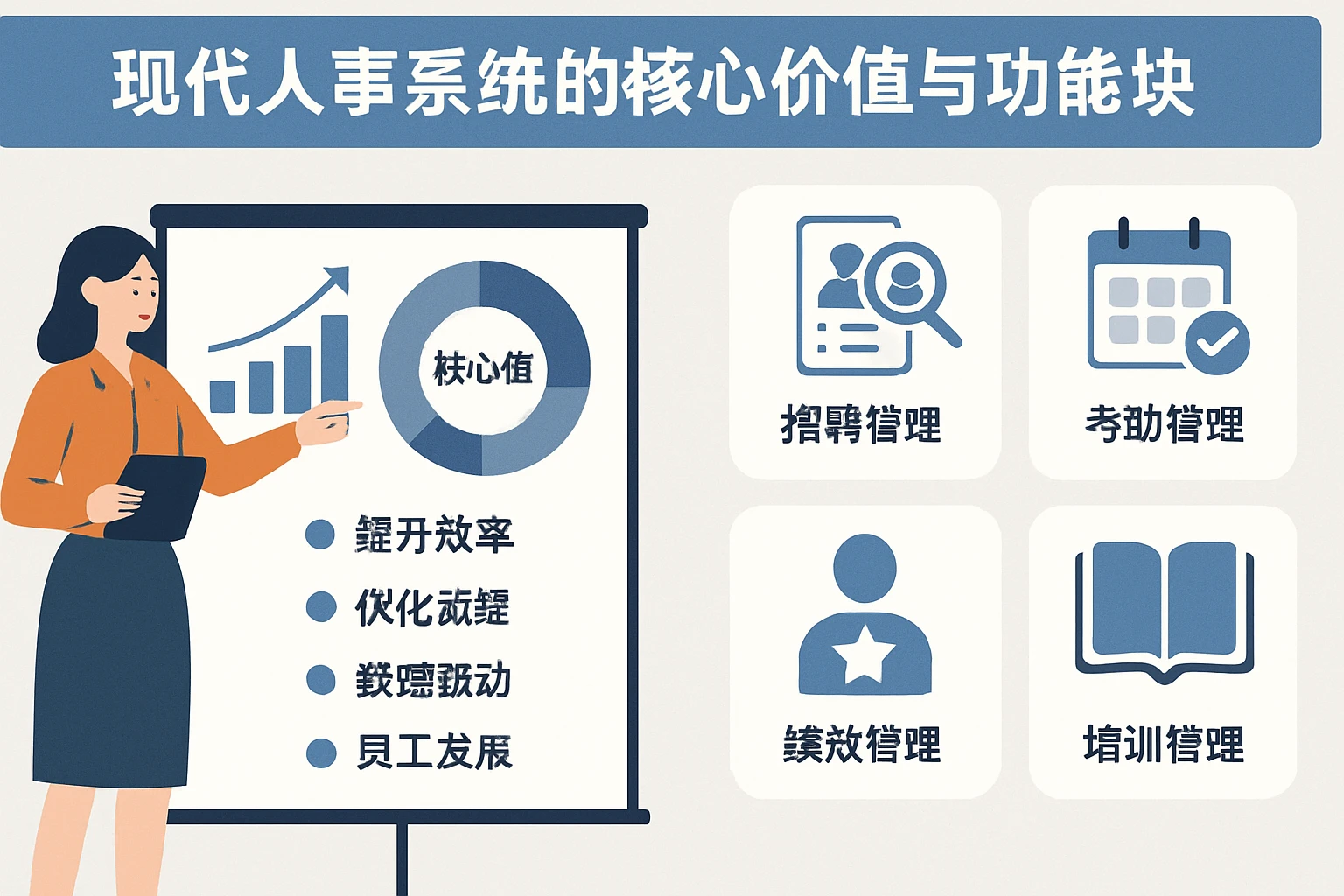 现代人事系统的核心价值与功能模块