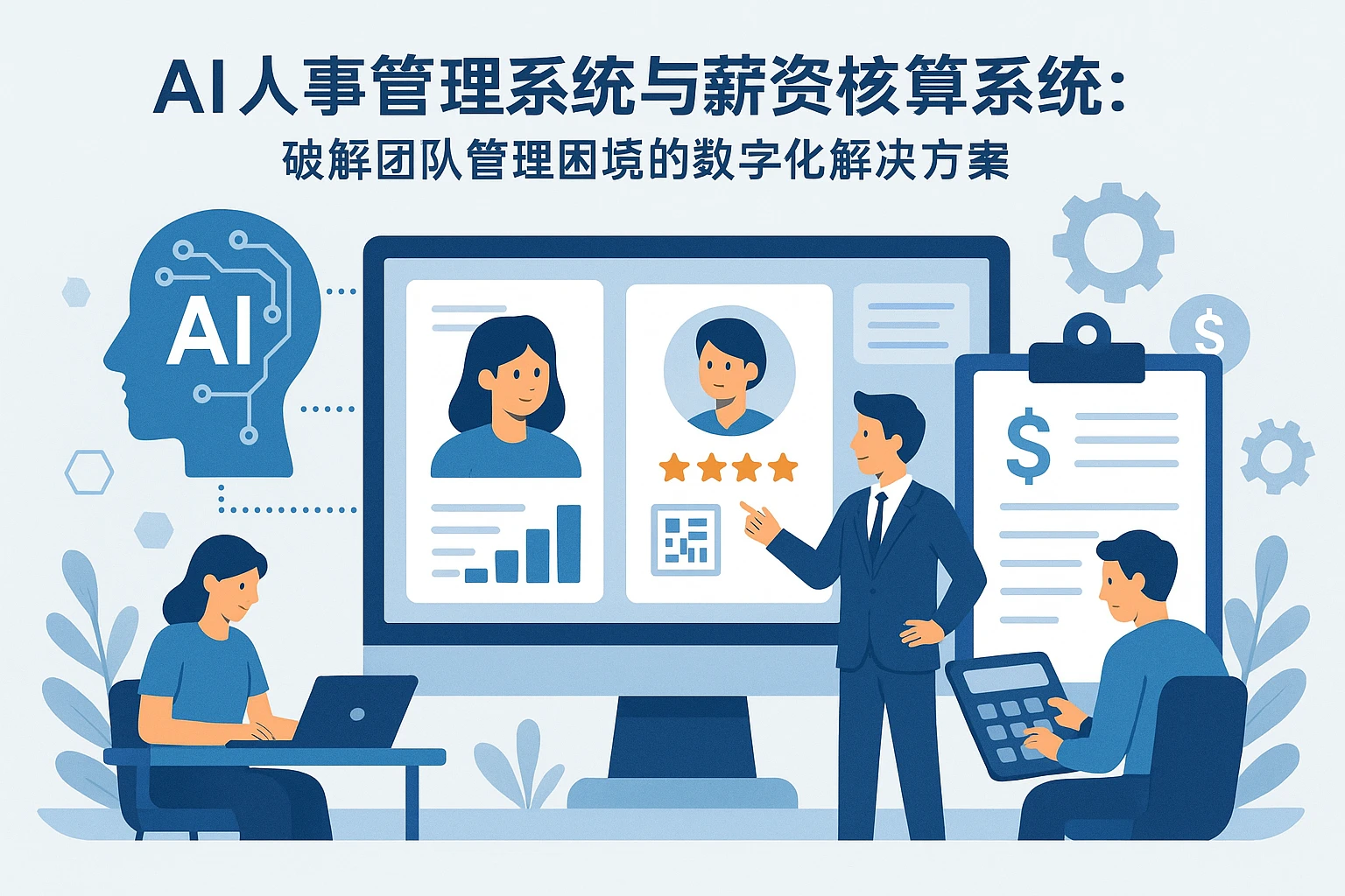 AI人事管理系统与薪资核算系统:破解团队管理困境的数字化解决方案