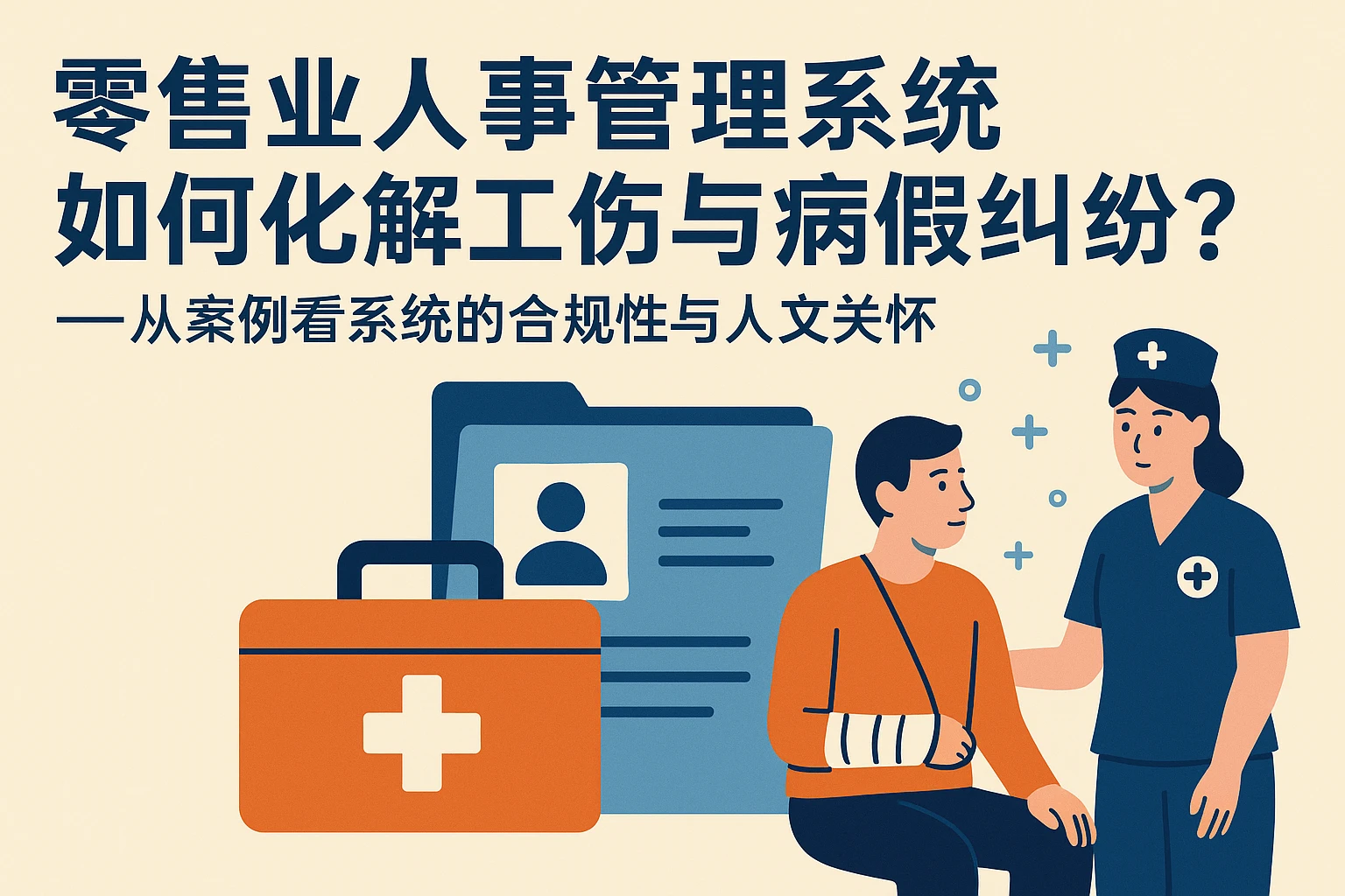 零售业人事管理系统如何化解工伤与病假纠纷？——从案例看系统的合规性与人文关怀