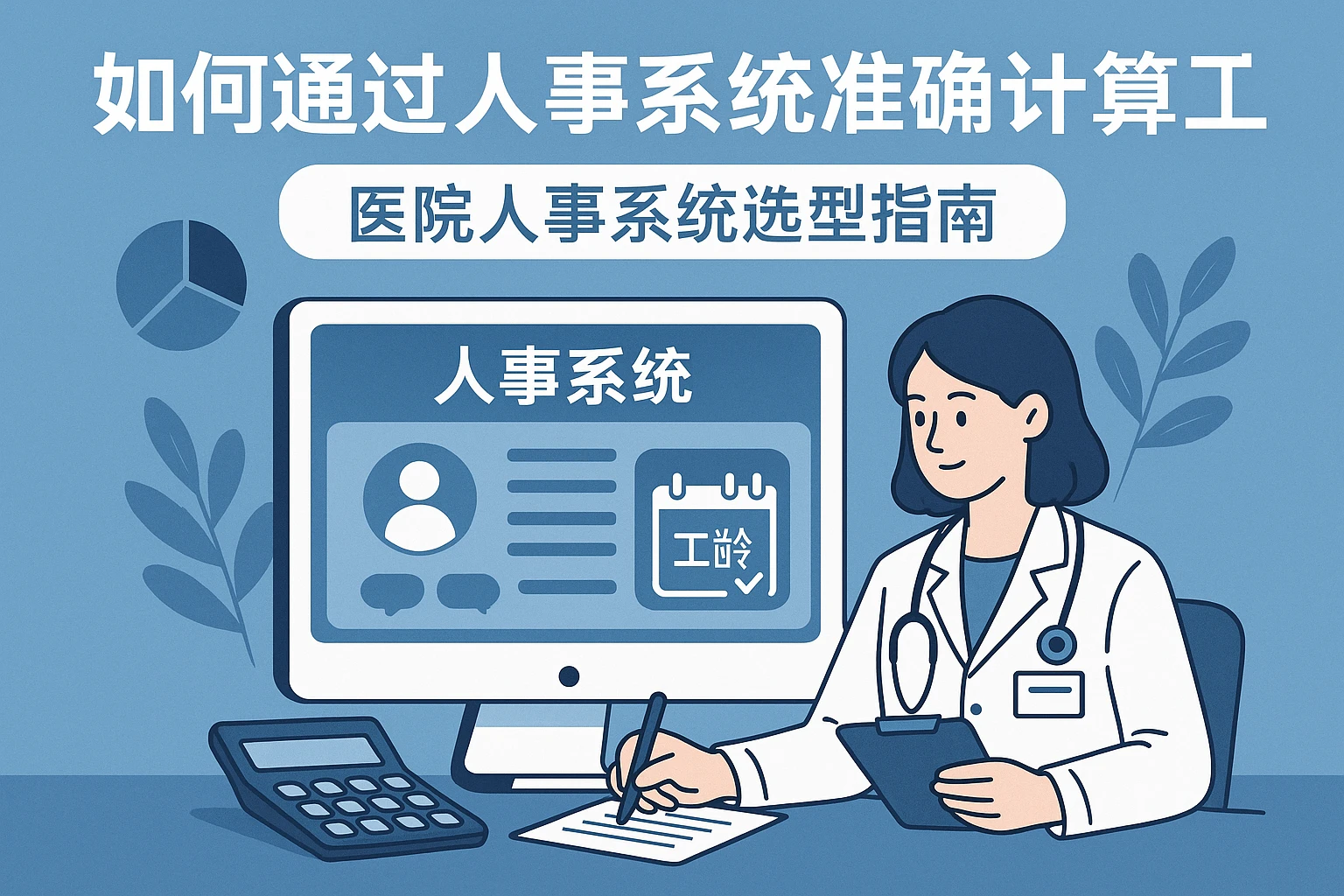 如何通过人事系统准确计算工龄,医院人事系统选型指南