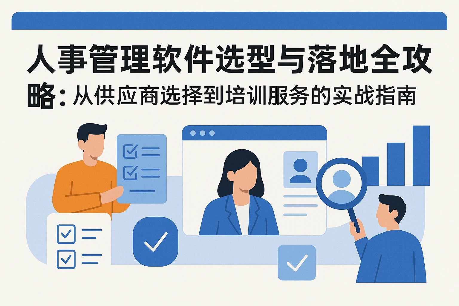 人事管理软件选型与落地全攻略：从供应商选择到培训服务的实战指南