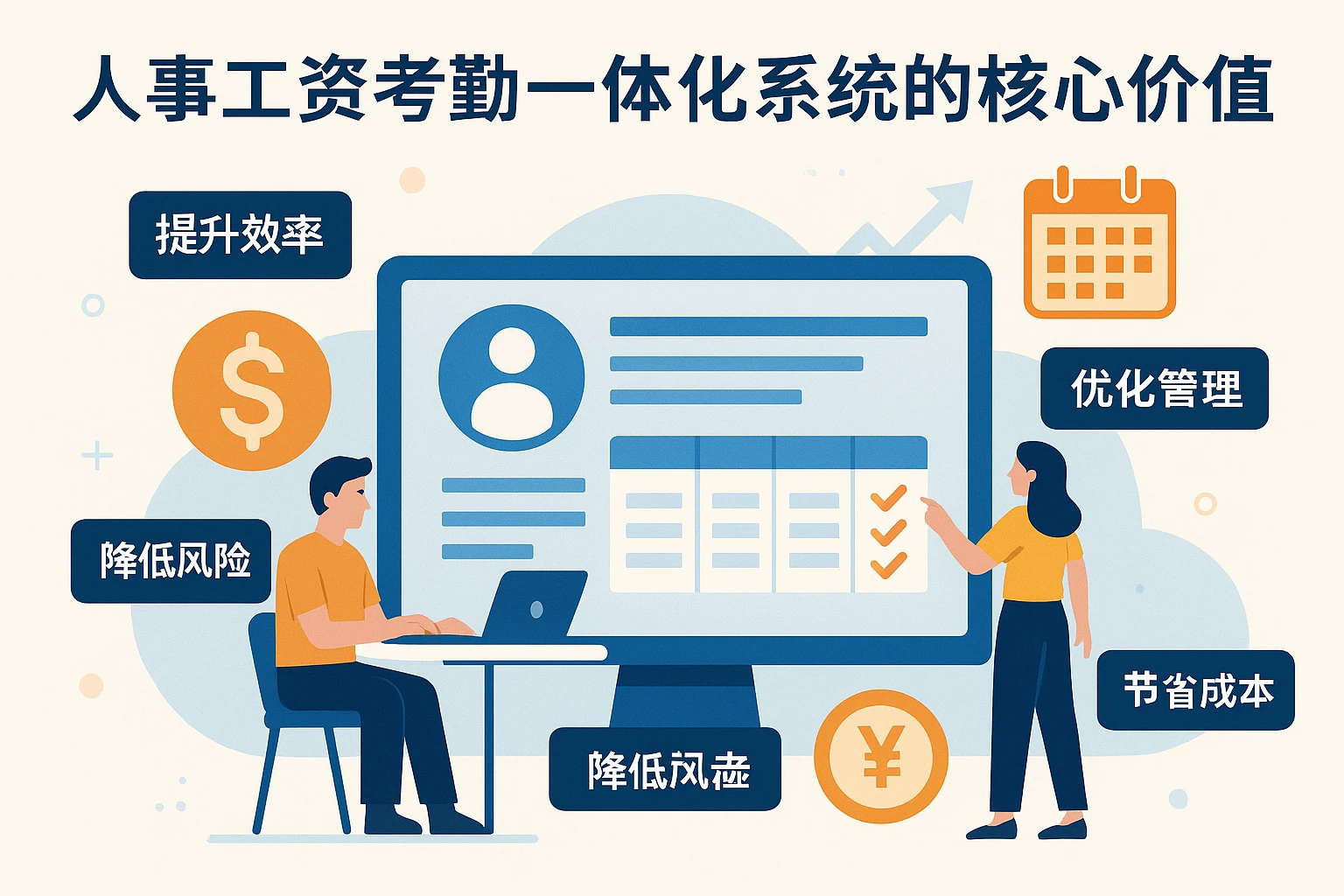 人事工资考勤一体化系统的核心价值