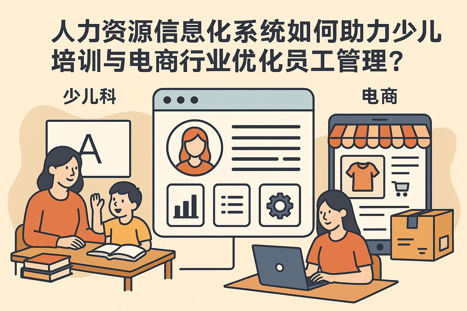 人力资源信息化系统如何助力少儿培训与电商行业优化员工管理?