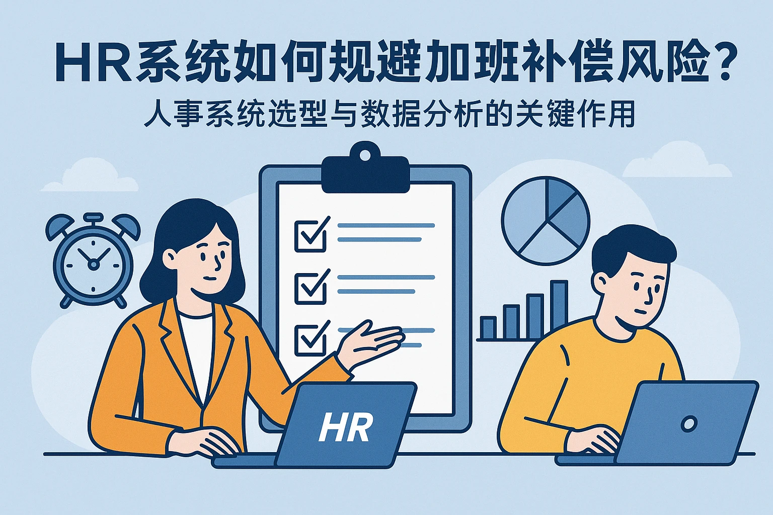 HR系统如何规避加班补偿风险？人事系统选型与数据分析的关键作用