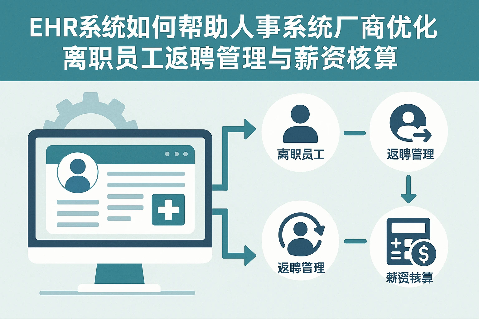 EHR系统如何帮助人事系统厂商优化离职员工返聘管理与薪资核算