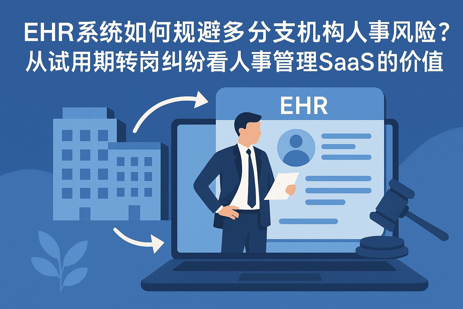 EHR系统如何规避多分支机构人事风险？从试用期转岗纠纷看人事管理SaaS的价值
