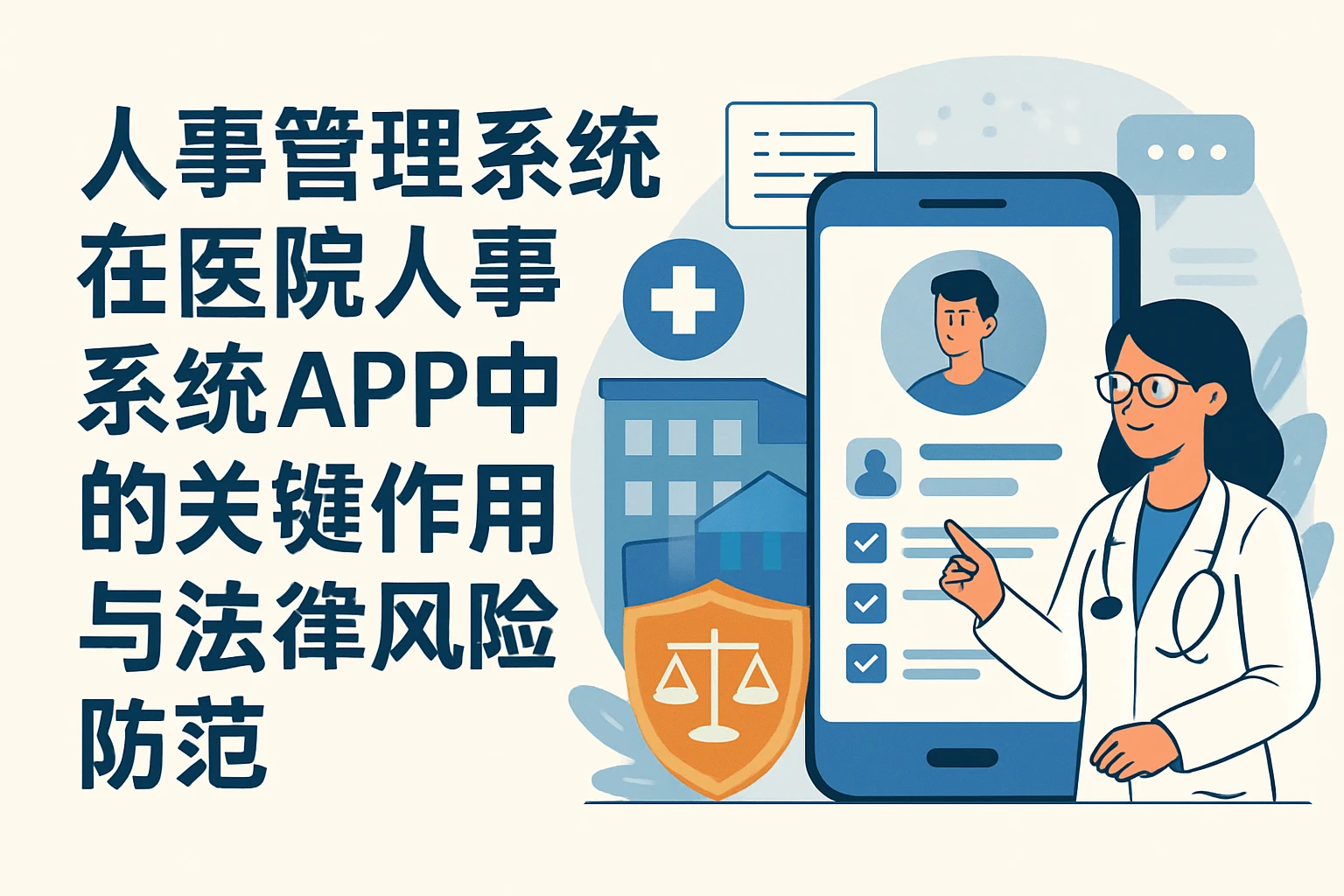 人事管理系统在医院人事系统APP中的关键作用与法律风险防范