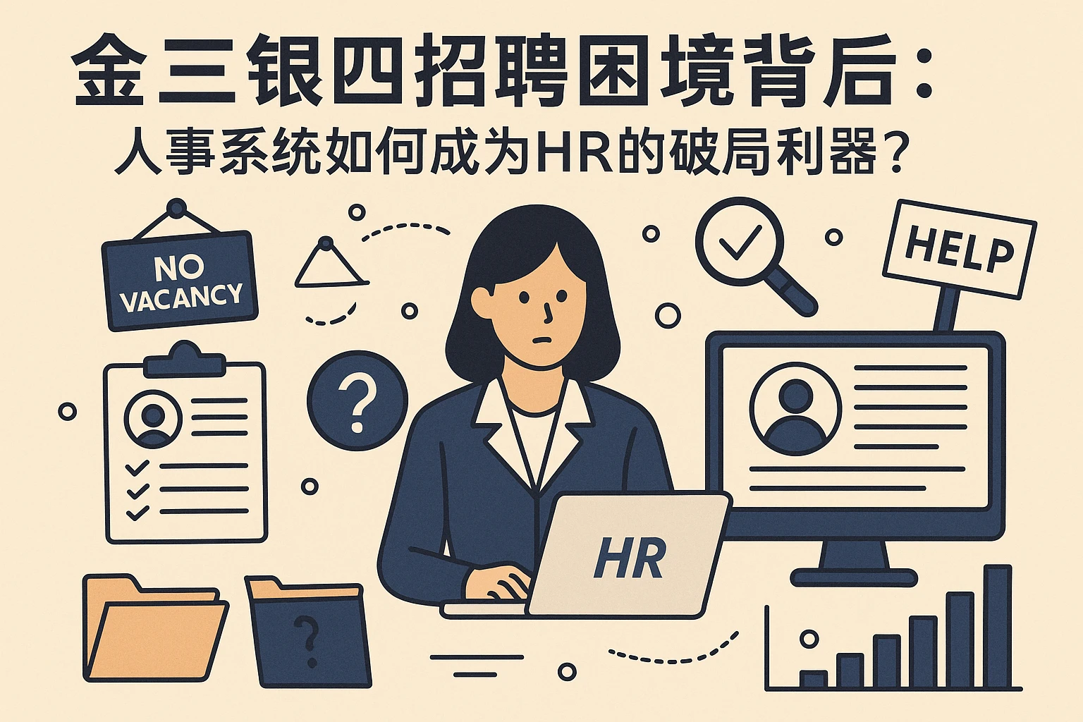 金三银四招聘困境背后:人事系统如何成为HR的破局利器?