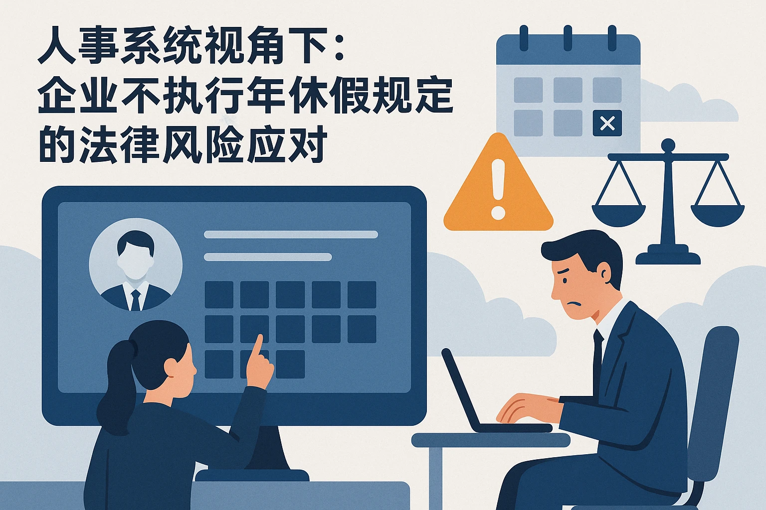 人事系统视角下：企业不执行年休假规定的法律风险与应对