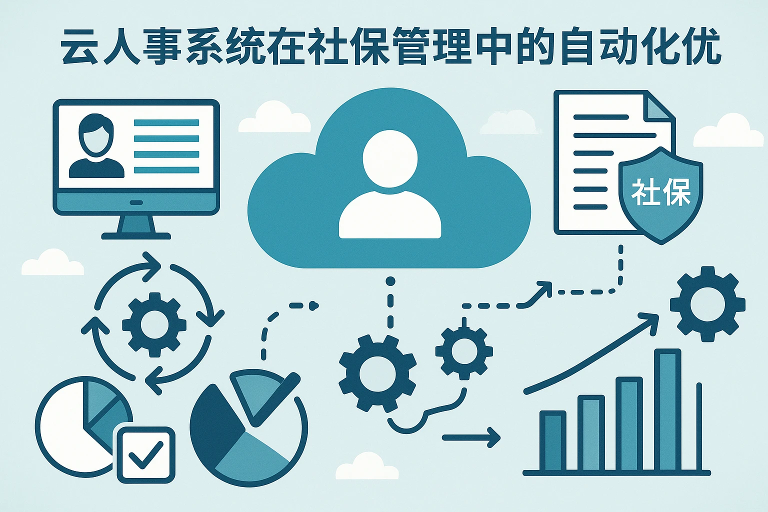 云人事系统在社保管理中的自动化优势