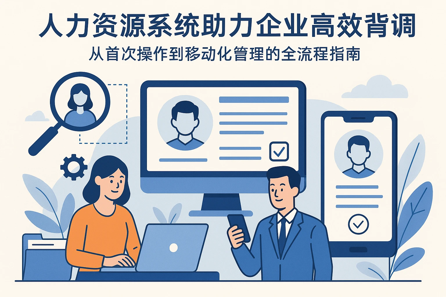 人力资源系统助力企业高效背调：从首次操作到移动化管理的全流程指南