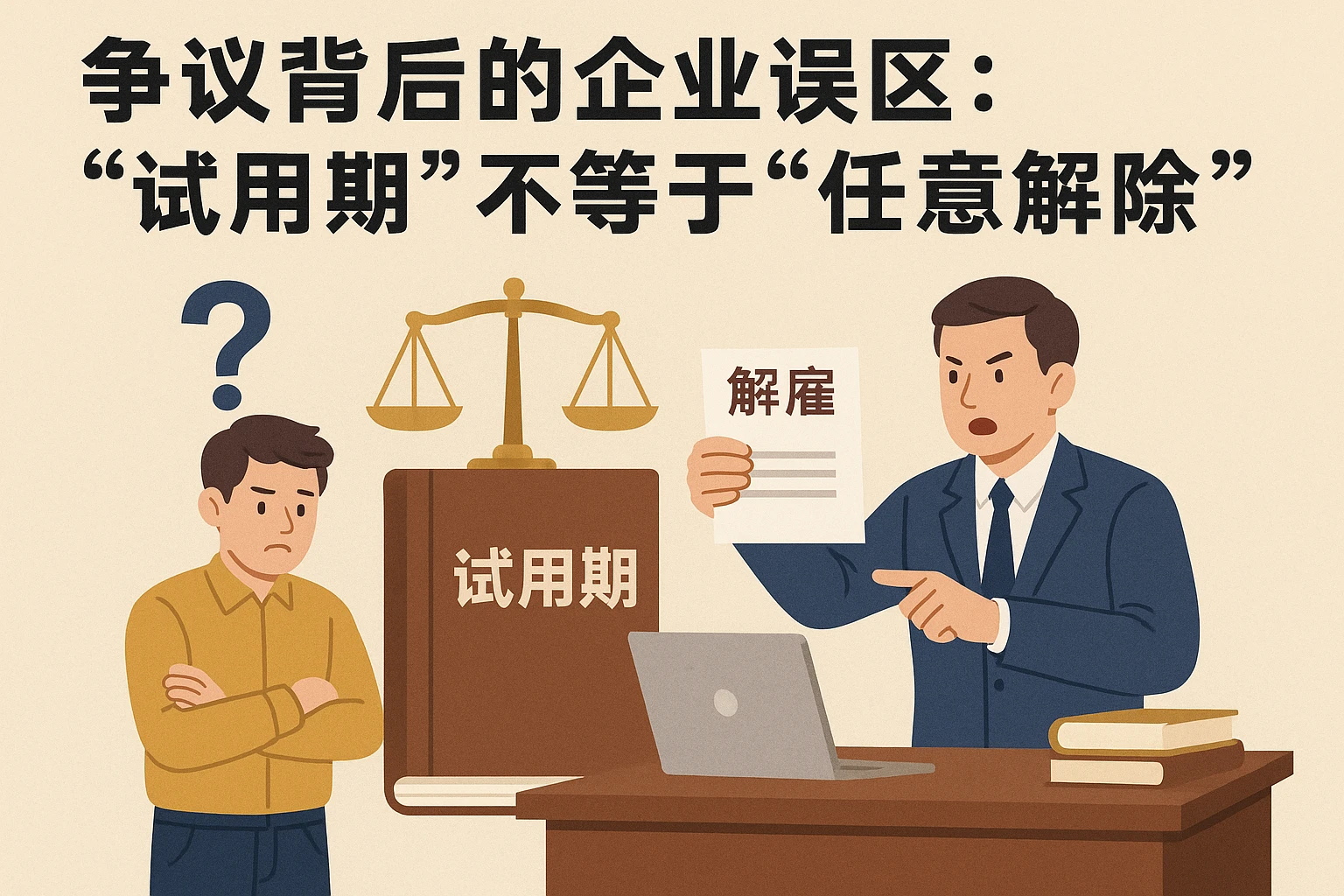 2. 争议背后的企业误区：“试用期”不等于“任意解除”