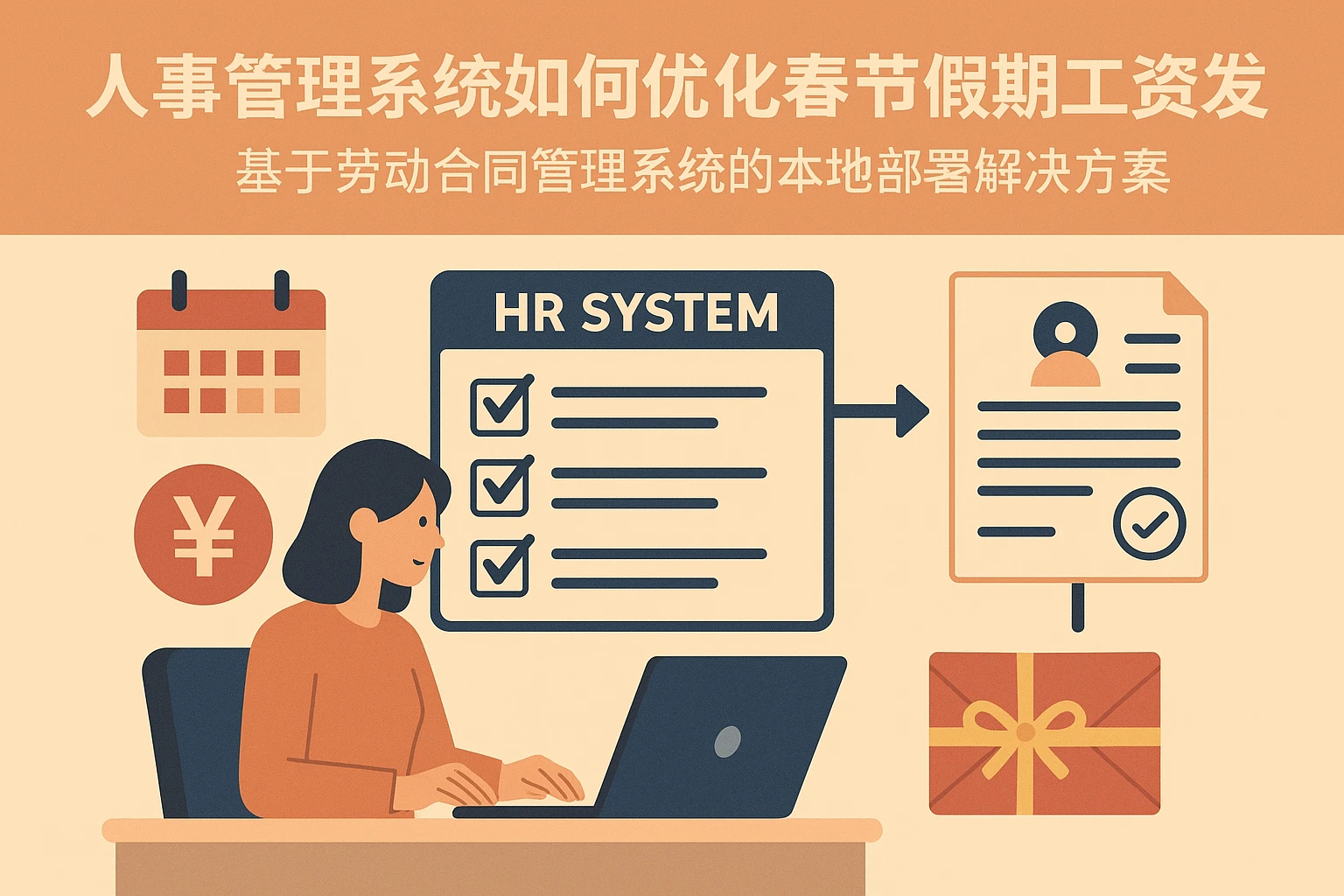 人事管理系统如何优化春节假期工资发放流程——基于劳动合同管理系统的本地部署解决方案