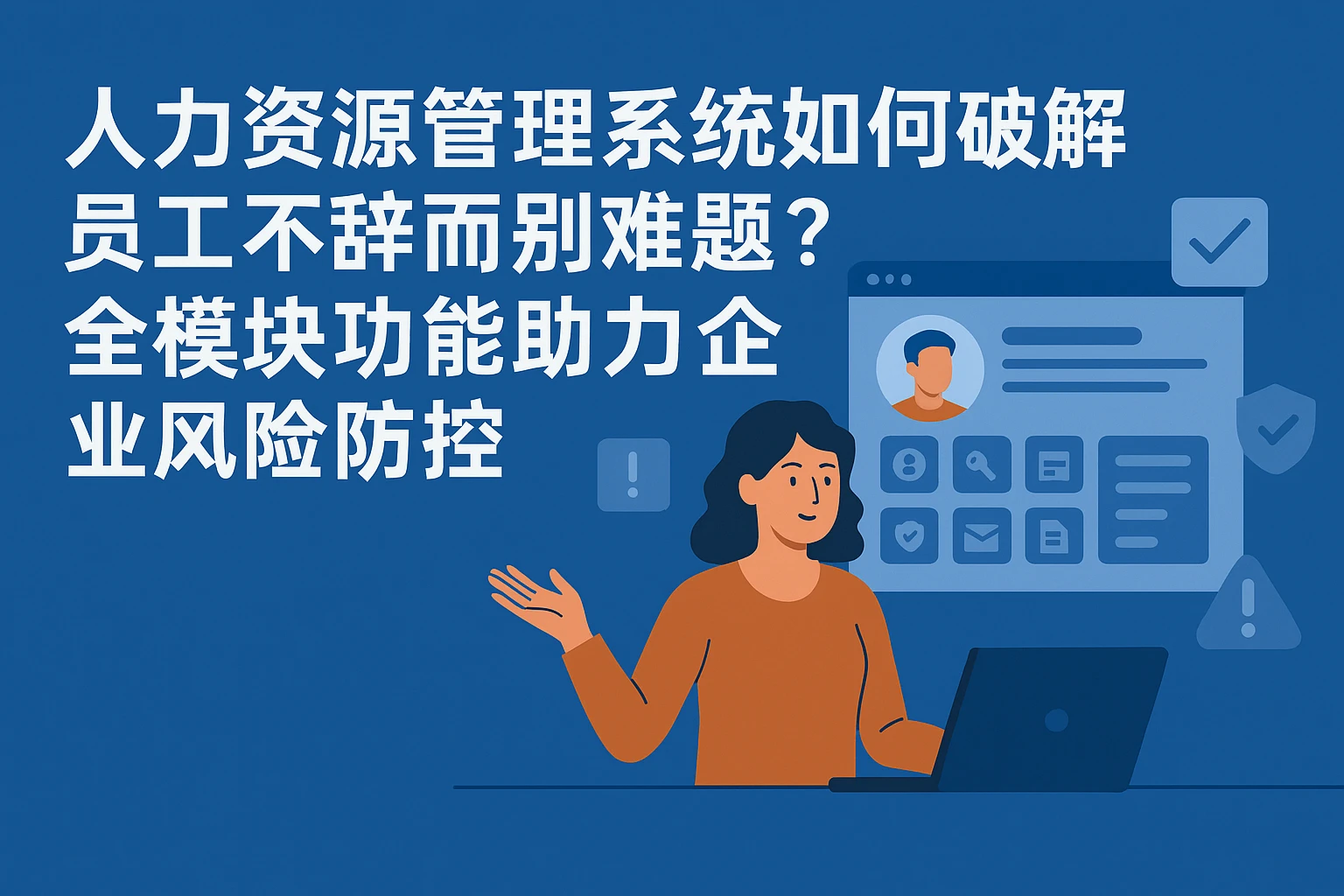 人力资源管理系统如何破解员工不辞而别难题?全模块功能助力企业风险防控