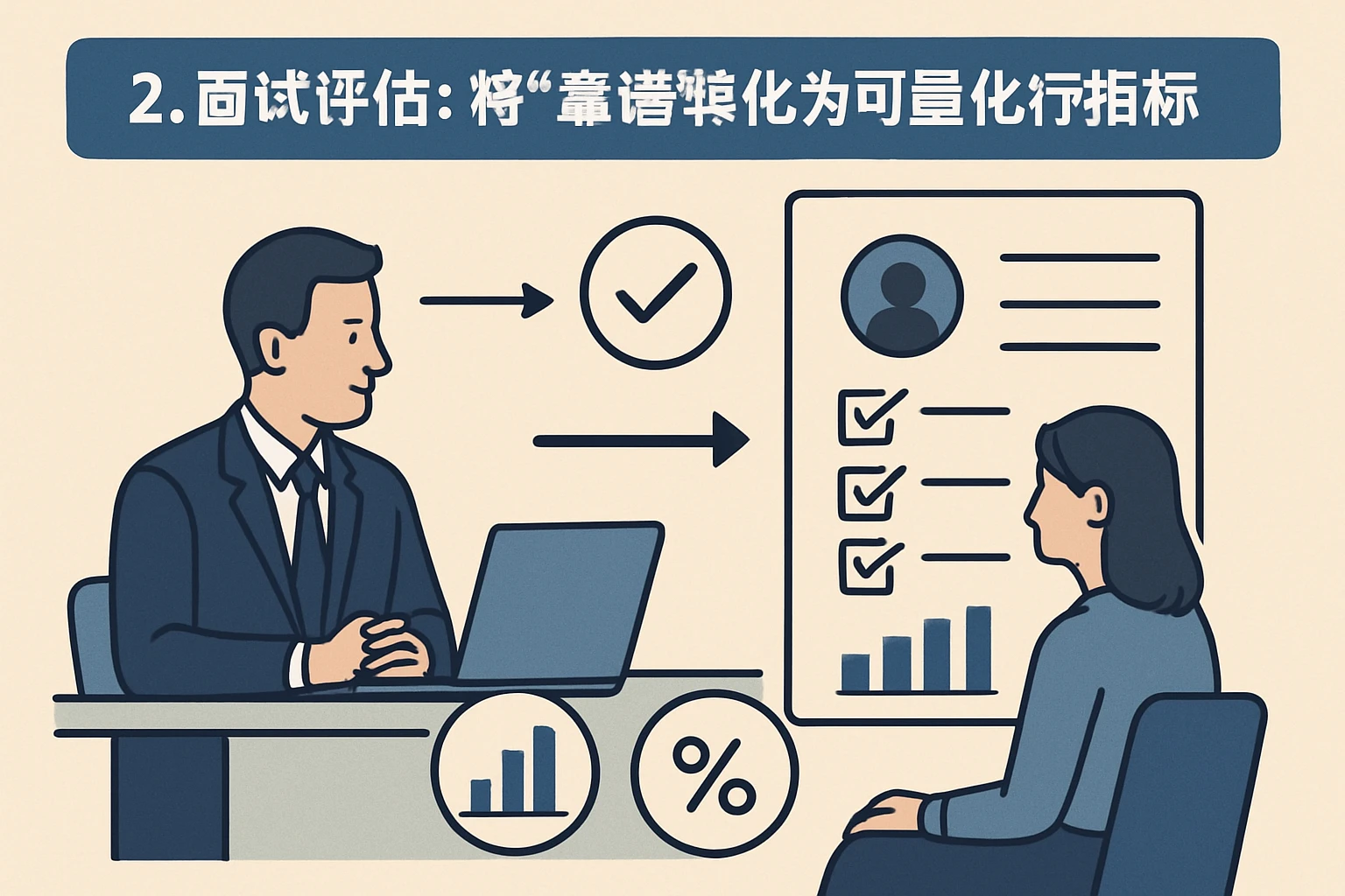 2. 面试评估：将“靠谱”转化为可量化的行为指标