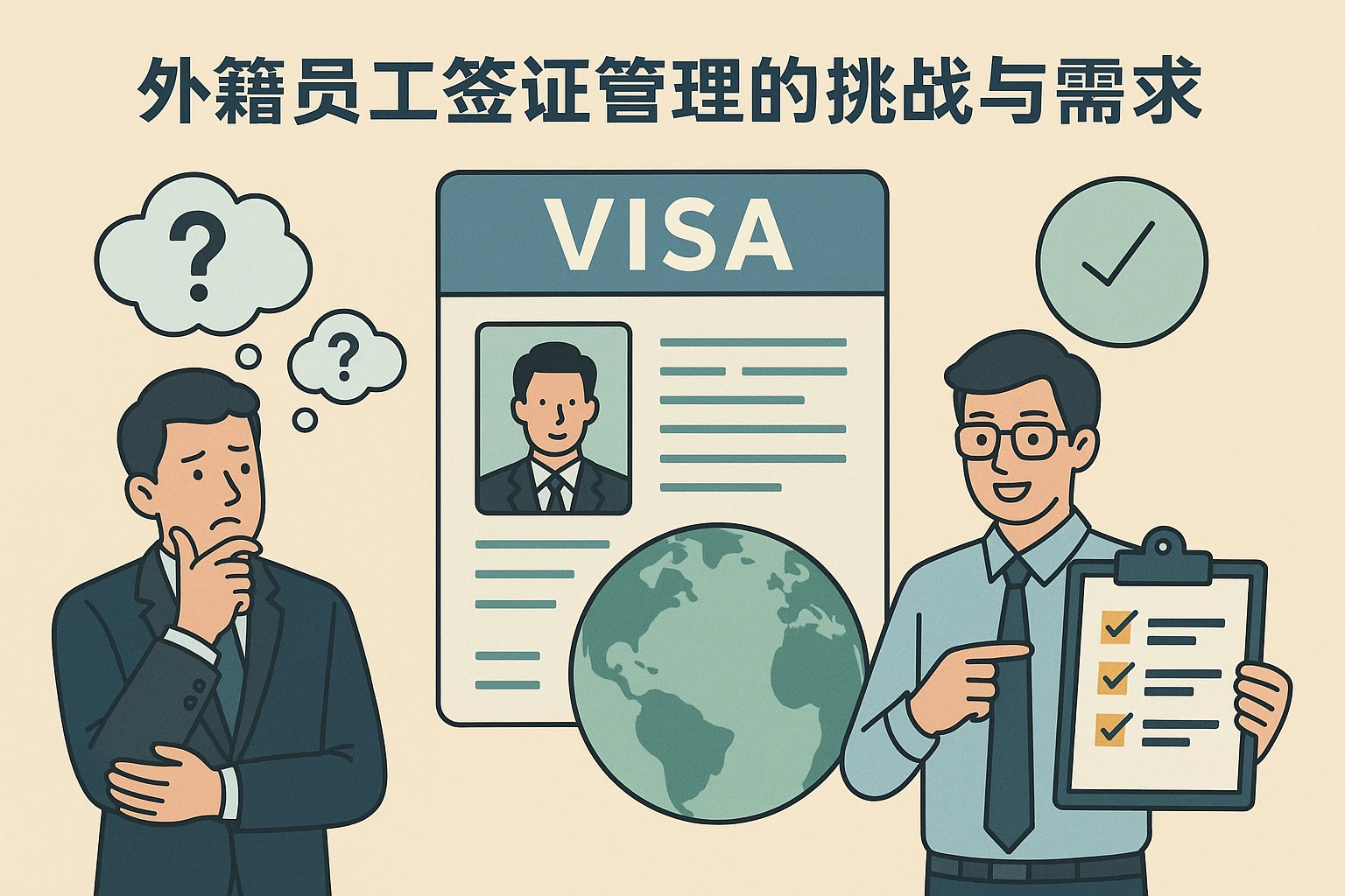 外籍员工签证管理的挑战与需求
