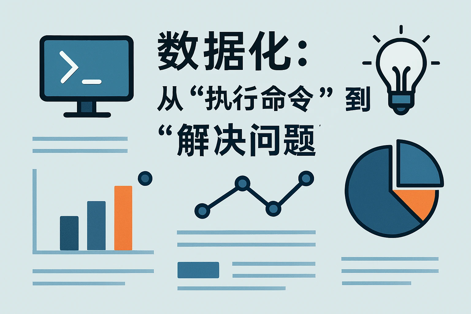 2. 数据化:从“执行命令”到“解决问题”