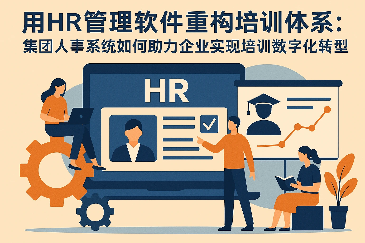 用HR管理软件重构培训体系：集团人事系统如何助力企业实现培训数字化转型
