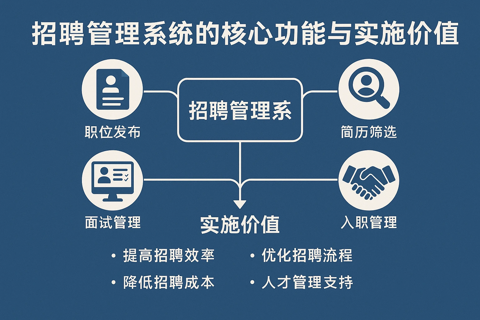 招聘管理系统的核心功能与实施价值