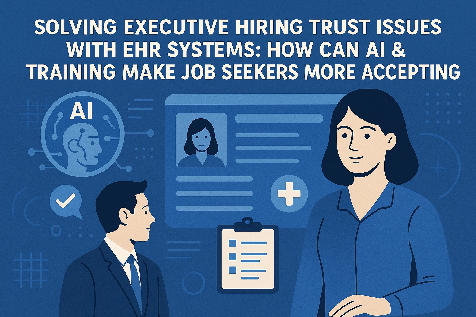 用EHR系统破解高层招聘信任难题:AI与培训如何让求职者更认可?