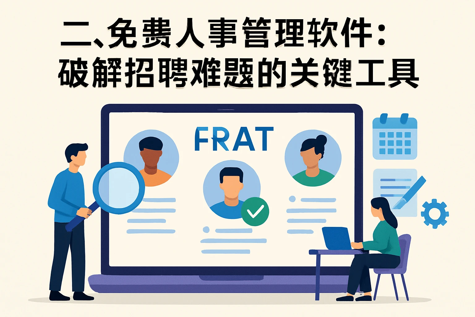 二、免费人事管理软件：破解招聘难题的关键工具