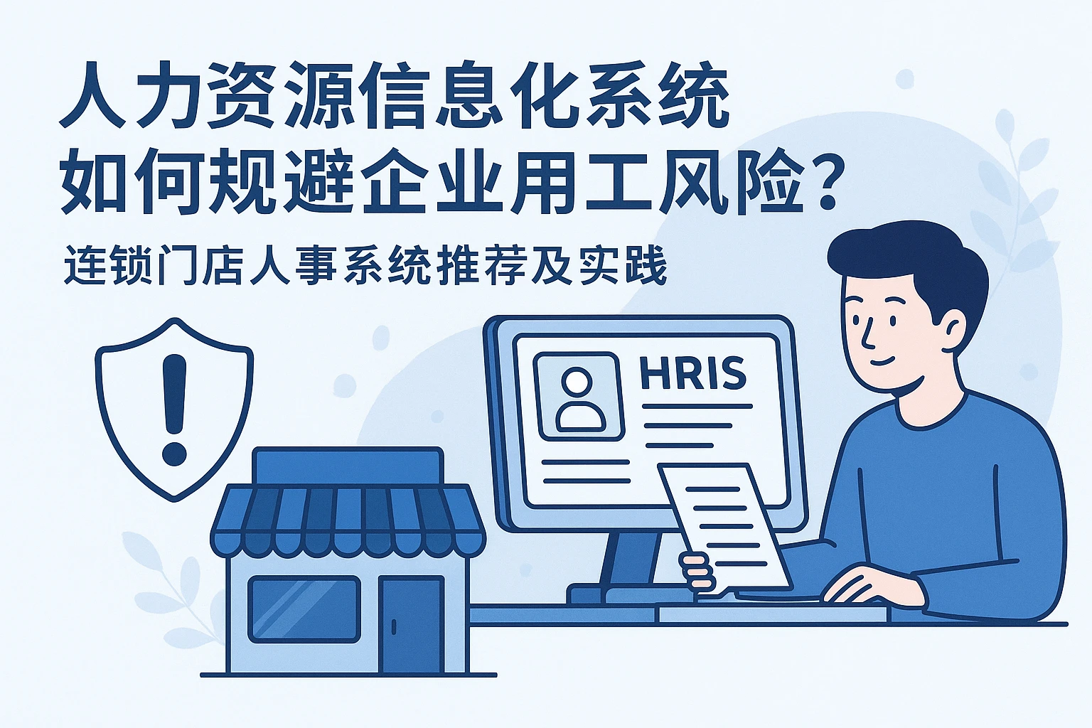 人力资源信息化系统如何规避企业用工风险？连锁门店人事系统推荐及实践