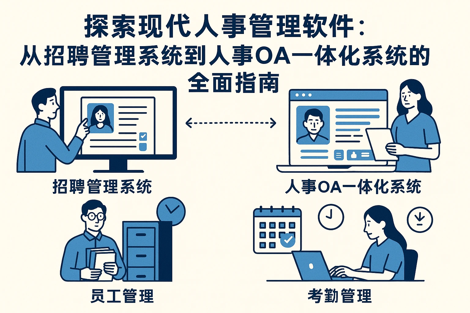探索现代人事管理软件:从招聘管理系统到人事OA一体化系统的全面指南