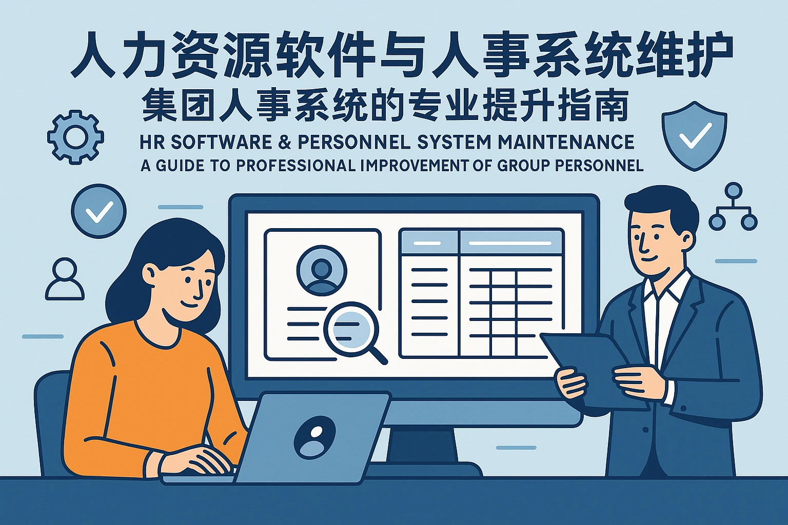 人力资源软件与人事系统维护:集团人事系统的专业提升指南