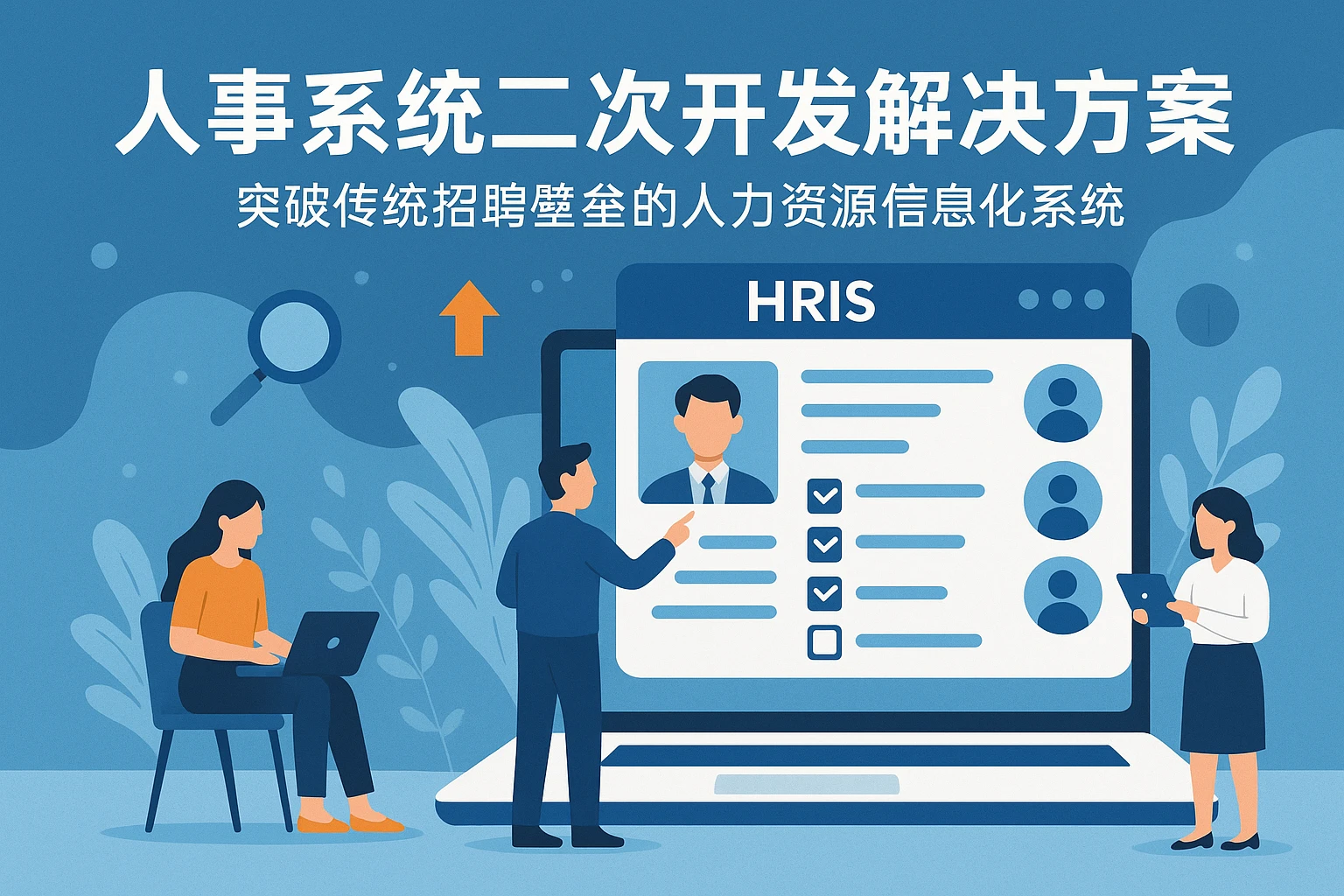 人事系统二次开发解决方案:突破传统招聘壁垒的人力资源信息化系统