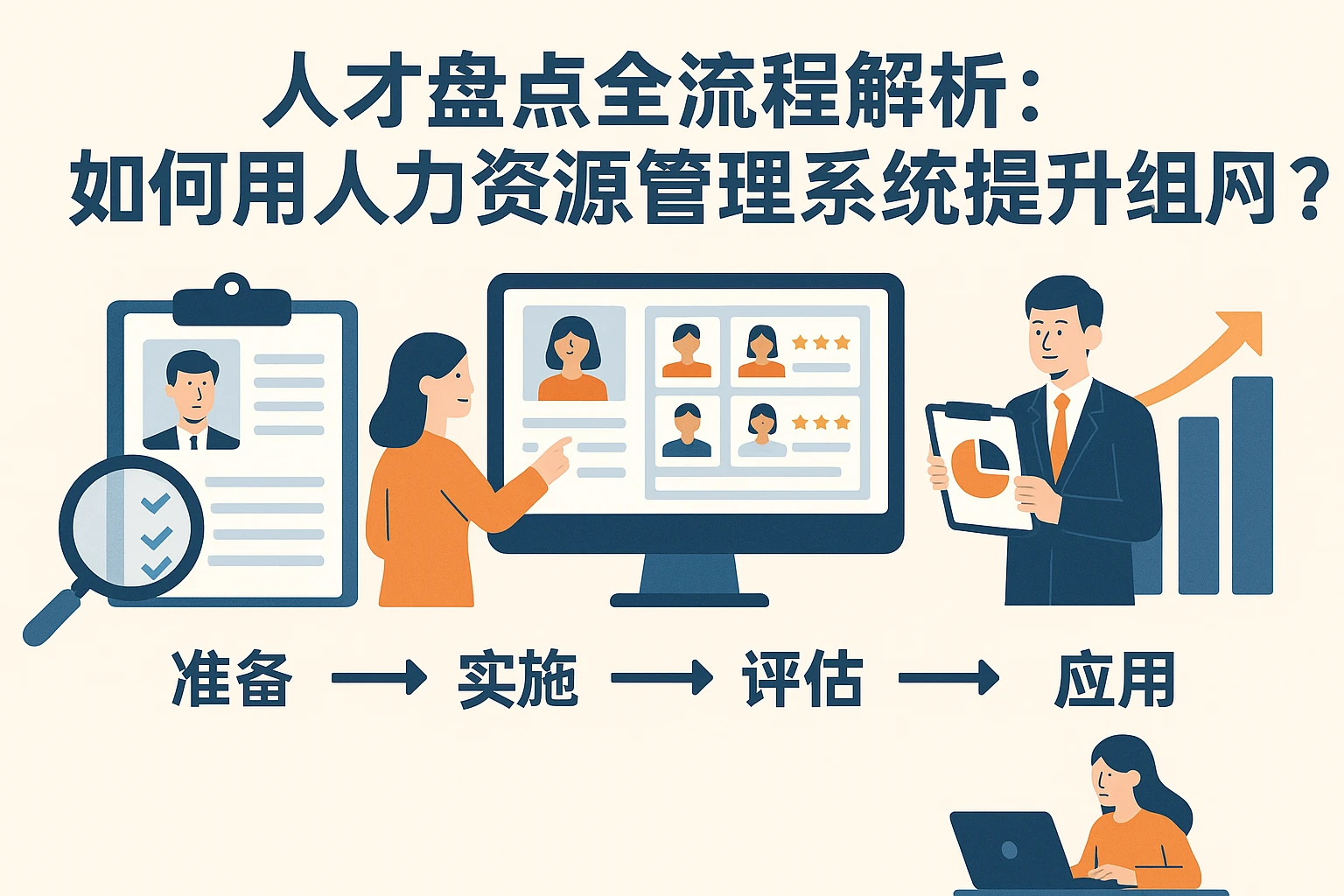 人才盘点全流程解析:如何用人力资源管理系统提升组织效能?