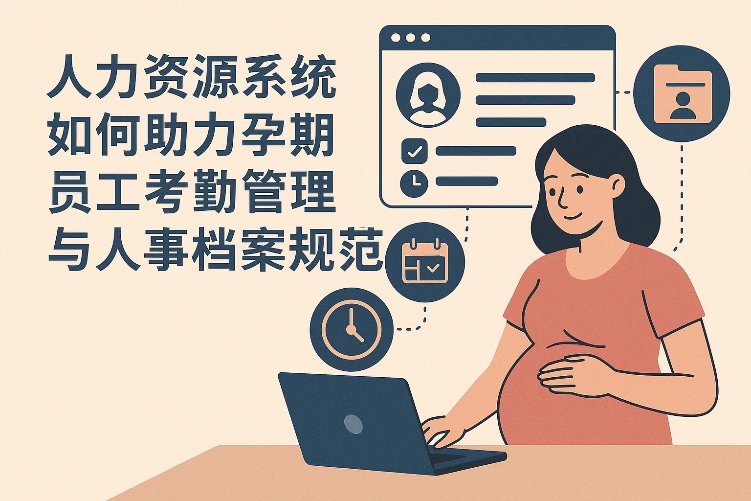 人力资源系统如何助力孕期员工考勤管理与人事档案规范
