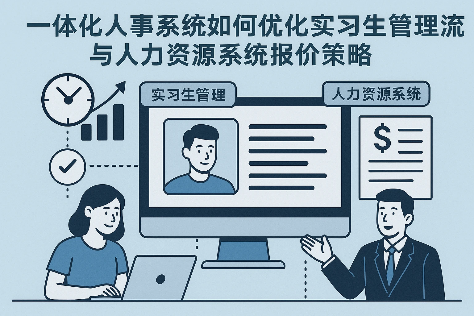 一体化人事系统如何优化实习生管理流程与人力资源系统报价策略