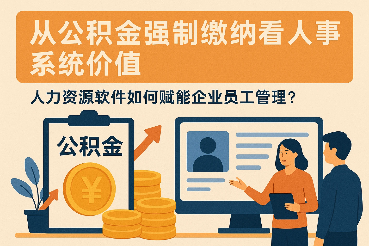 从公积金强制缴纳看人事系统价值:人力资源软件如何赋能企业员工管理?