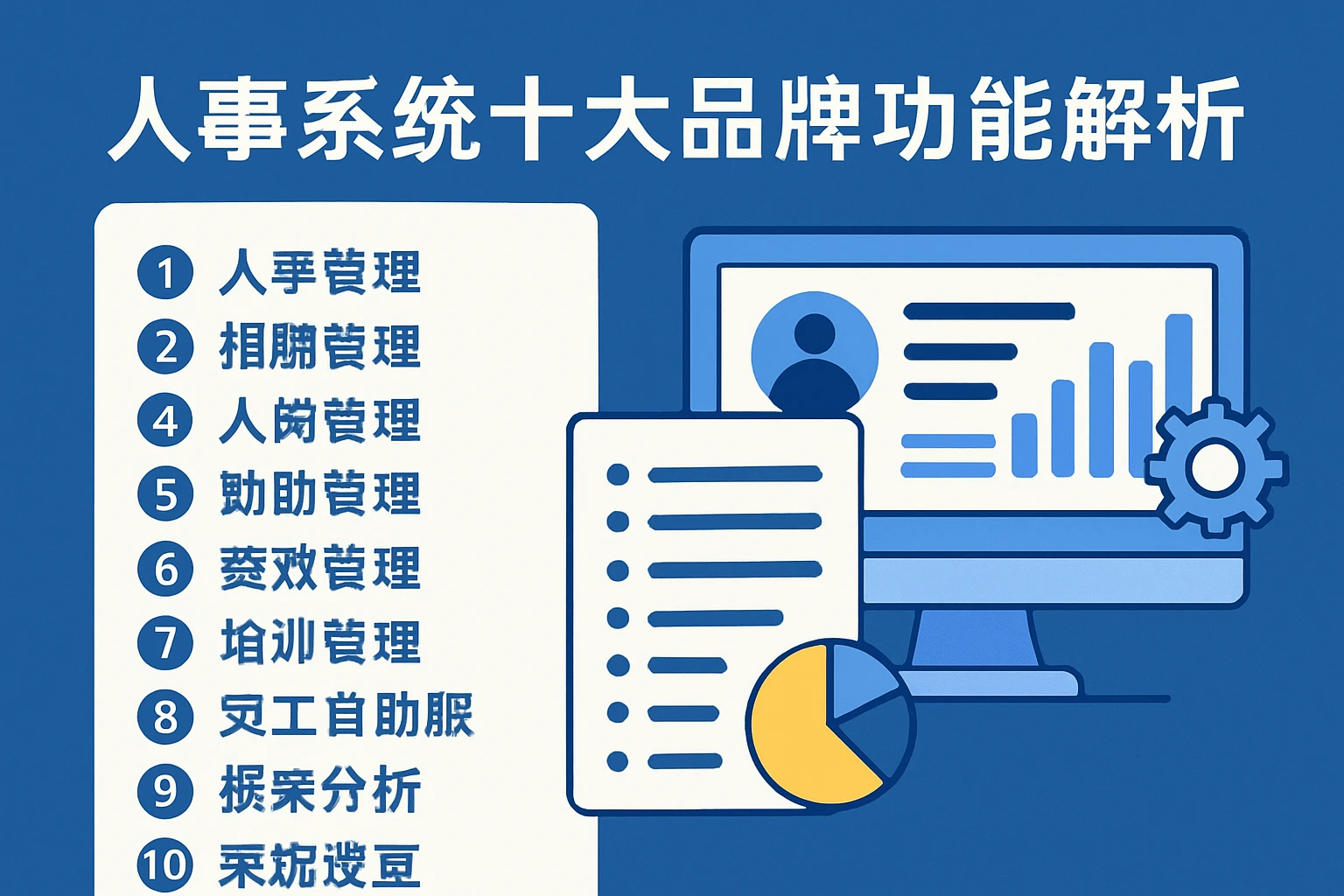 人事系统十大品牌功能解析