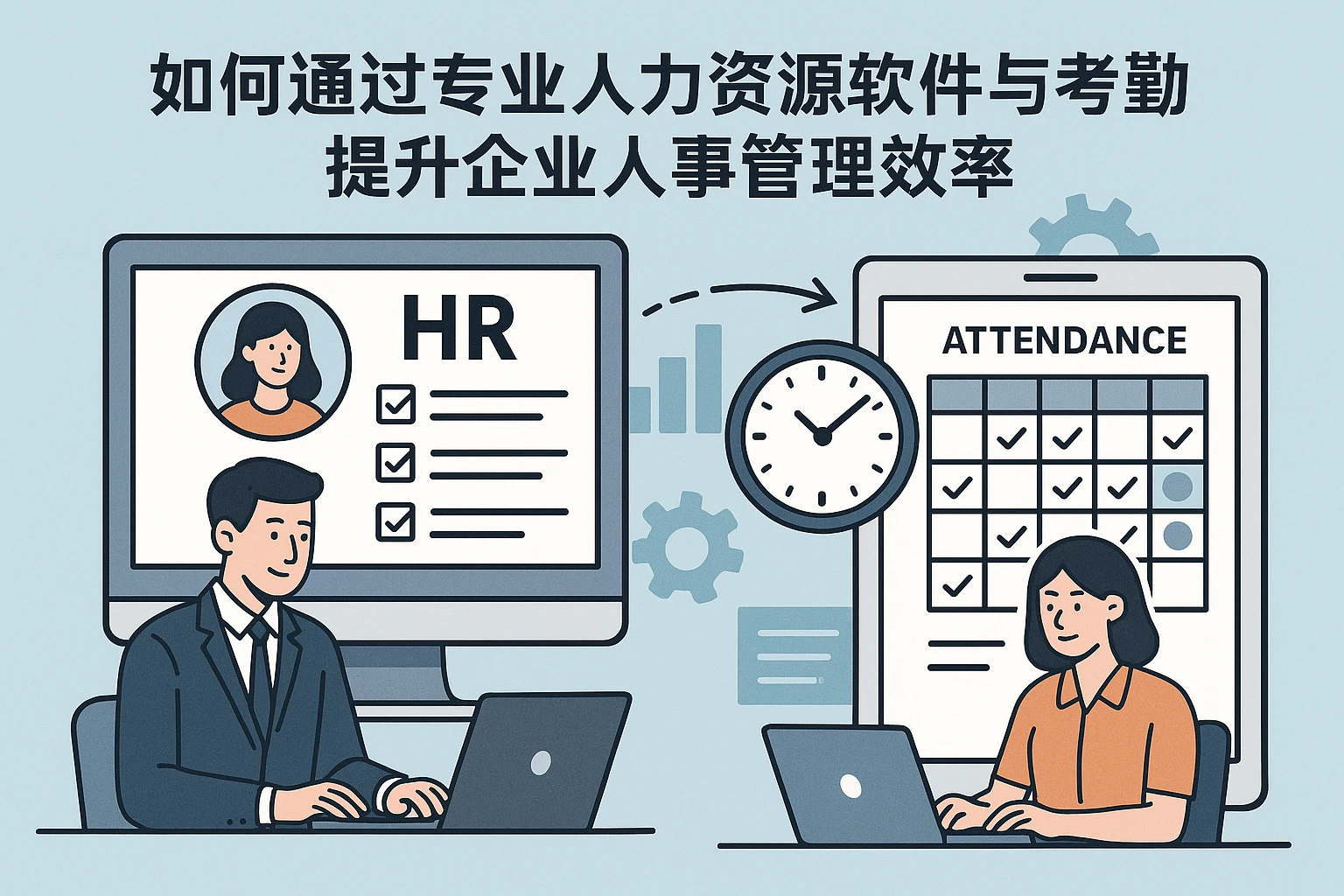 如何通过专业人力资源软件与考勤系统提升企业人事管理效率