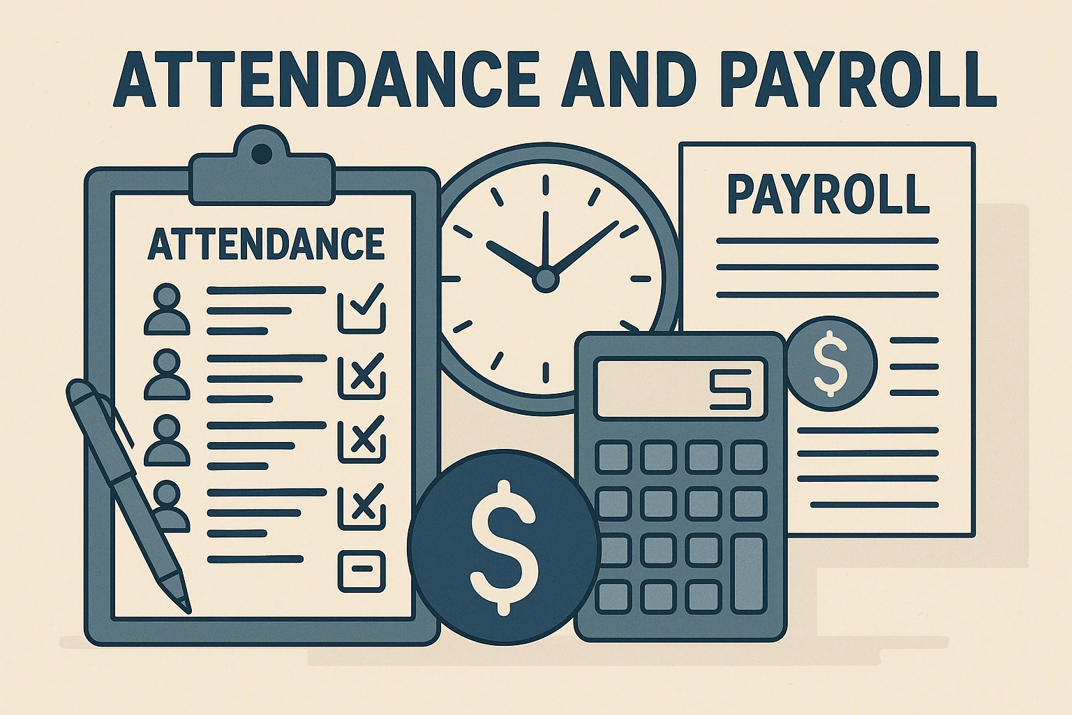 考勤与薪酬计算