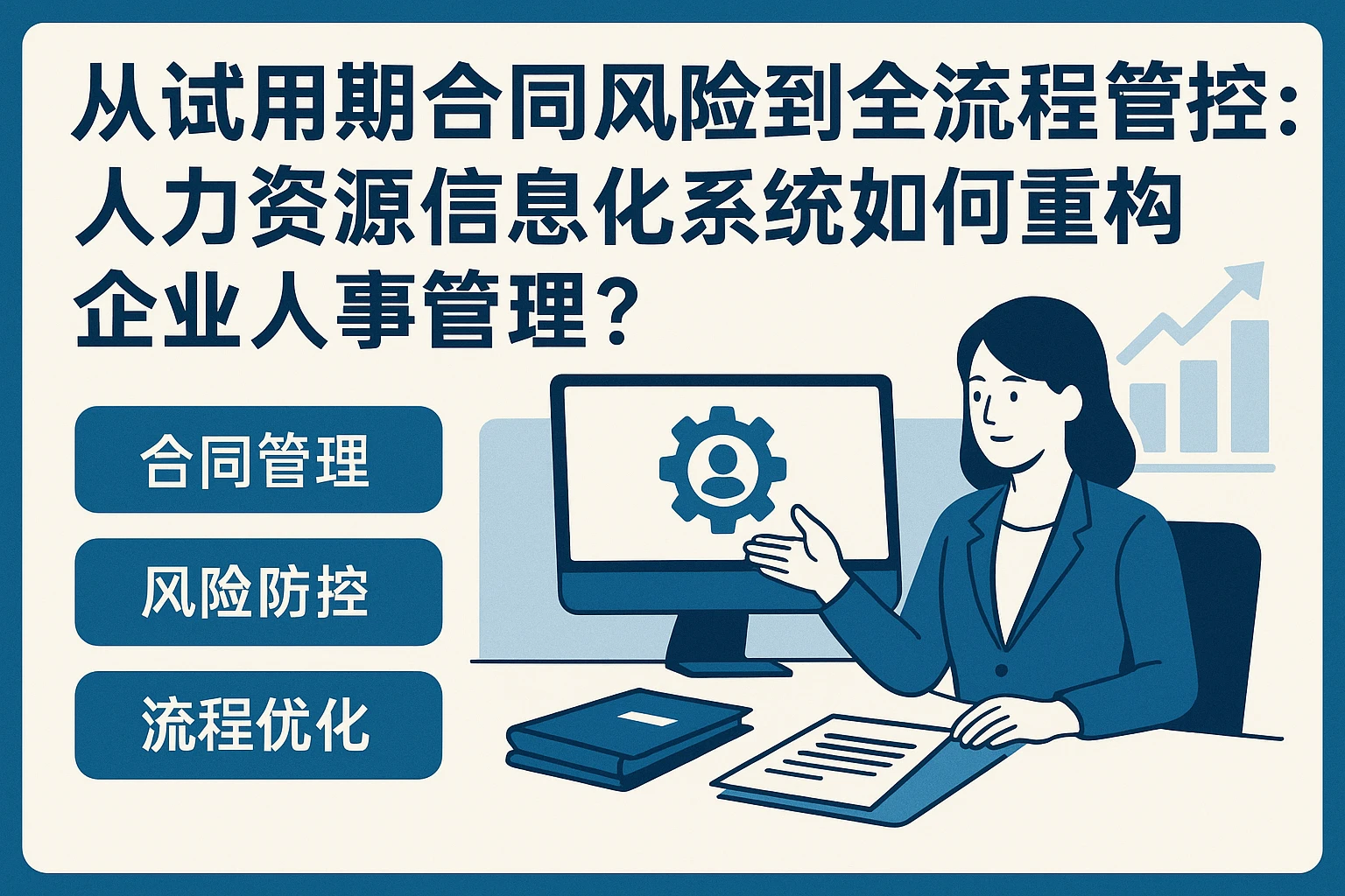 从试用期合同风险到全流程管控:人力资源信息化系统如何重构企业人事管理?