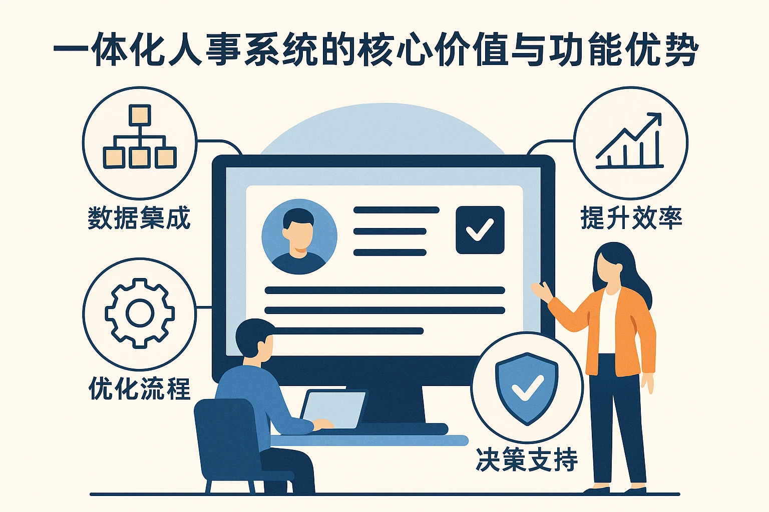 一体化人事系统的核心价值与功能优势