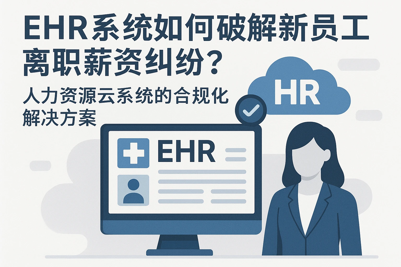 EHR系统如何破解新员工离职薪资纠纷?人力资源云系统的合规化解决方案