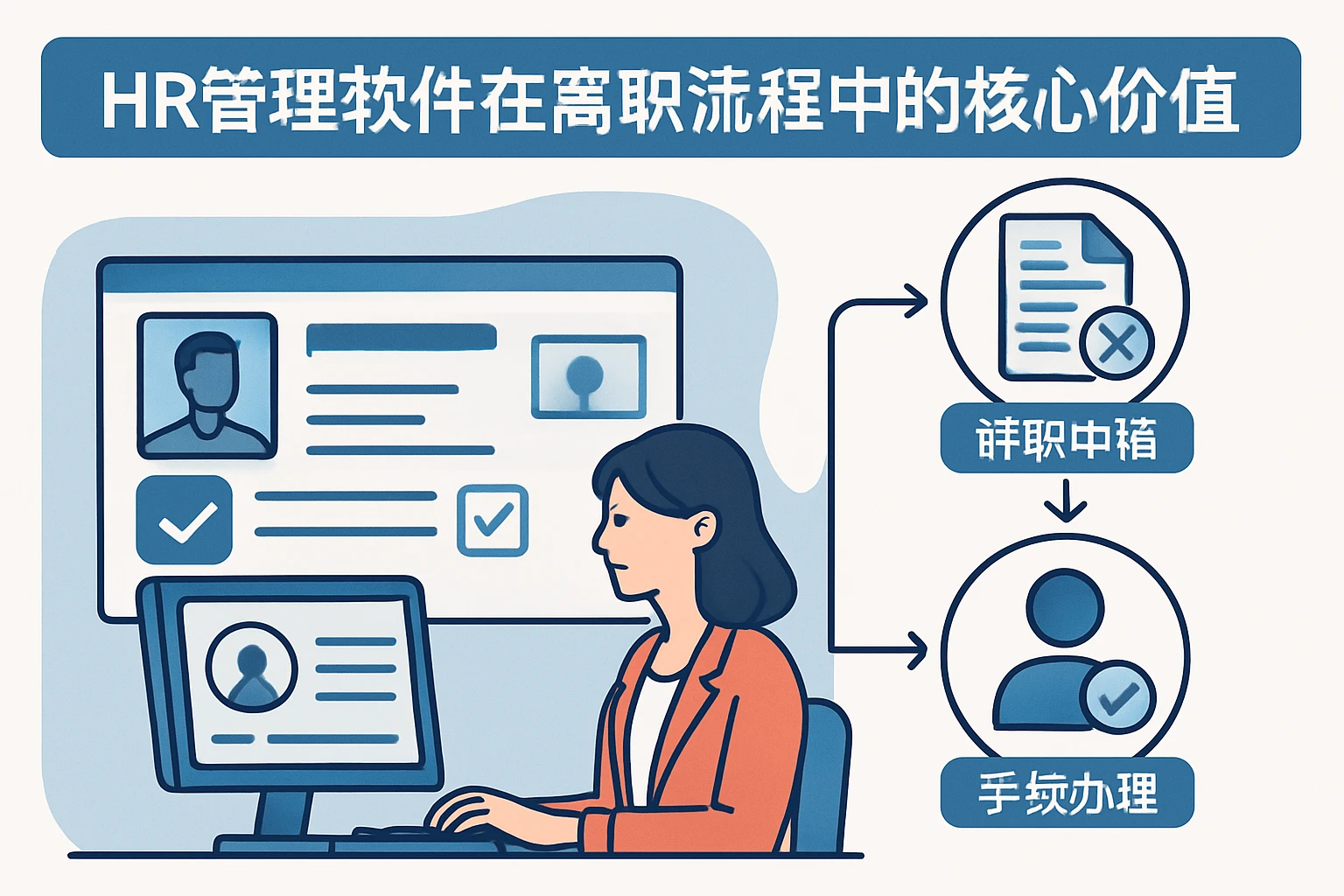 HR管理软件在离职流程中的核心价值