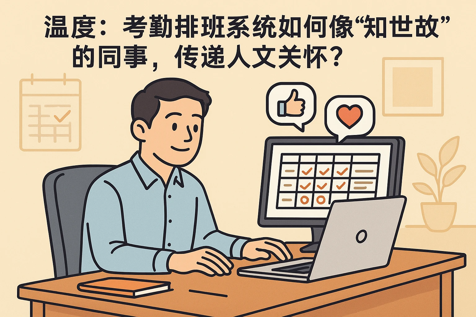 2. 温度:考勤排班系统如何像“知世故”的同事,传递人文关怀?