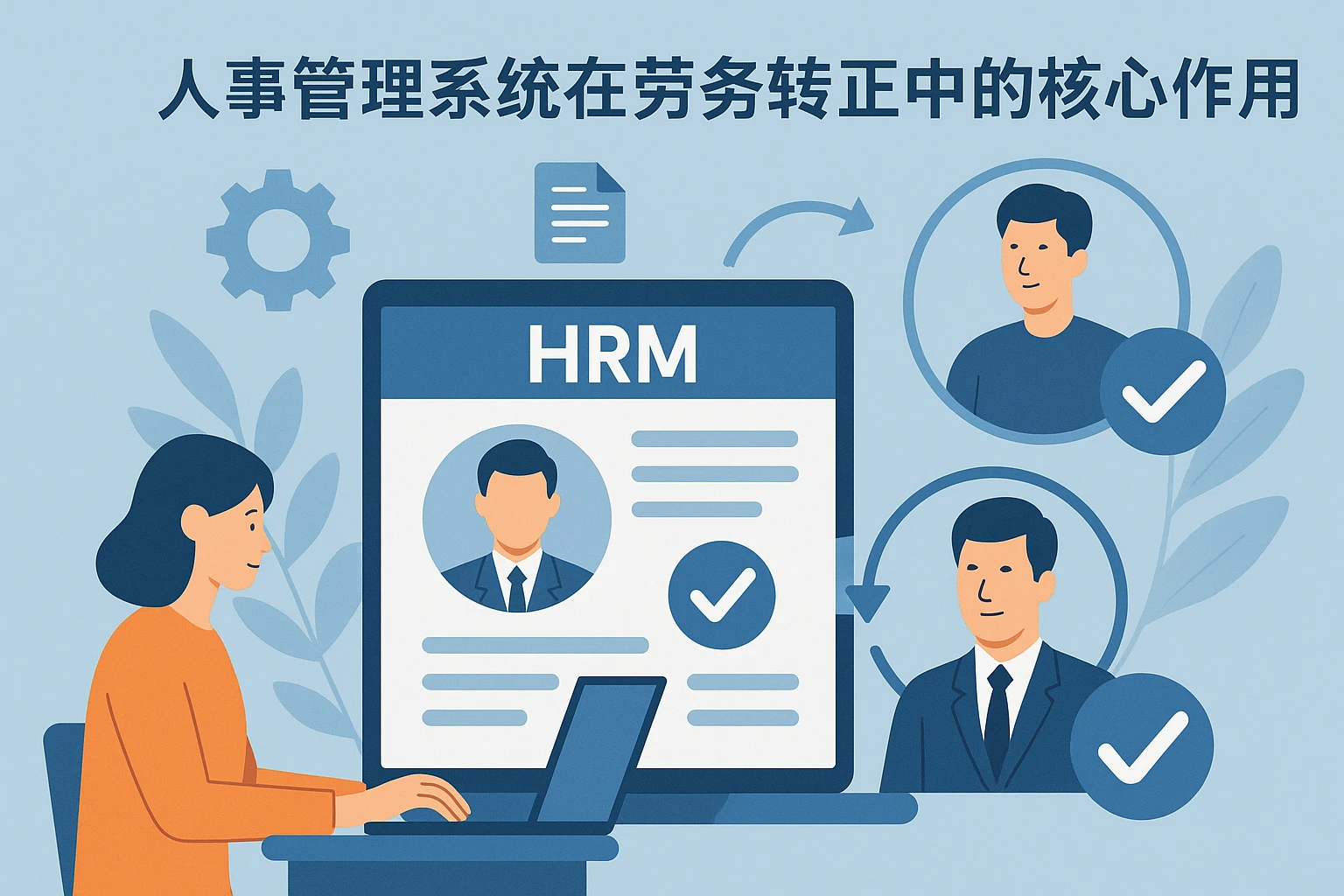 人事管理系统在劳务转正中的核心作用