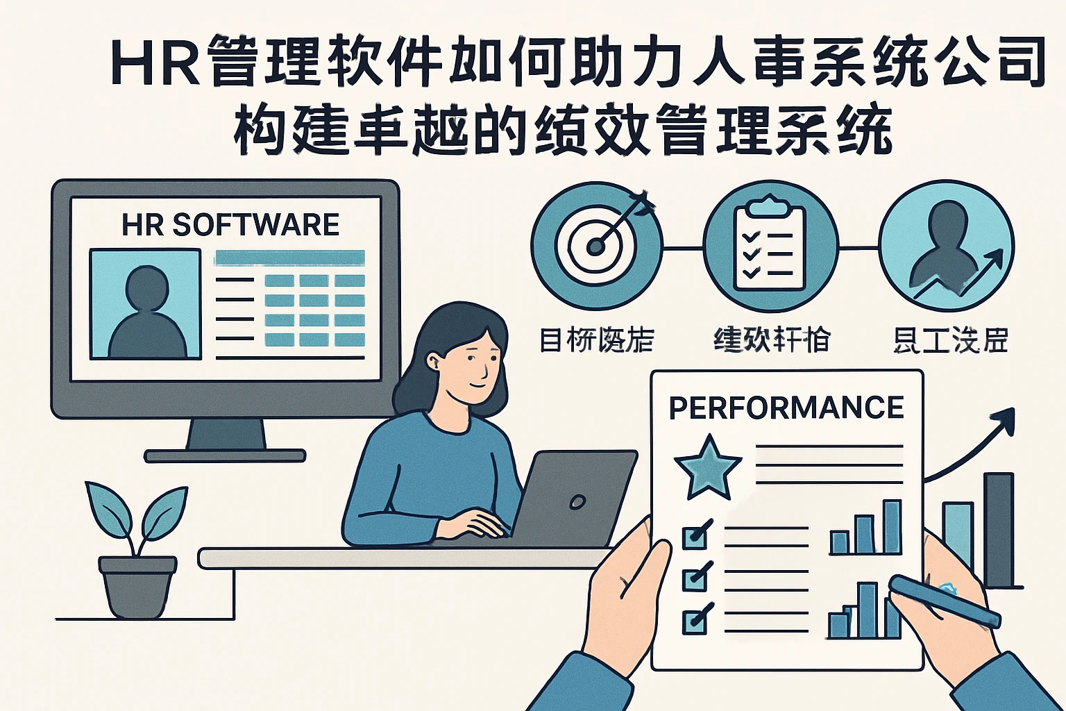 HR管理软件如何助力人事系统公司构建卓越的绩效管理系统
