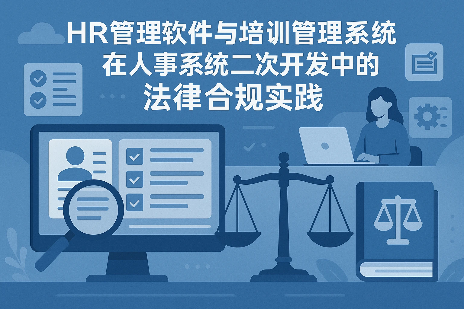 HR管理软件与培训管理系统在人事系统二次开发中的法律合规实践