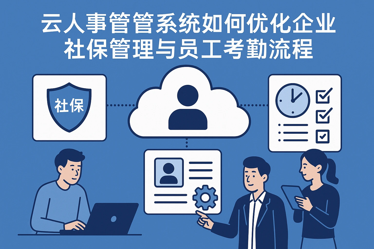 云人事管理系统如何优化企业社保管理与员工考勤流程