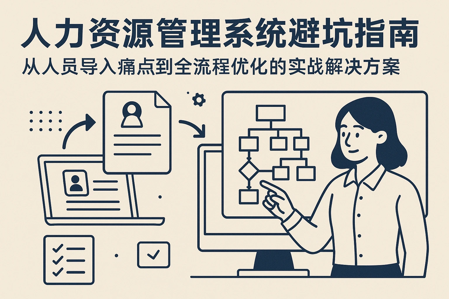 人力资源管理系统避坑指南：从人员导入痛点到全流程优化的实战解决方案