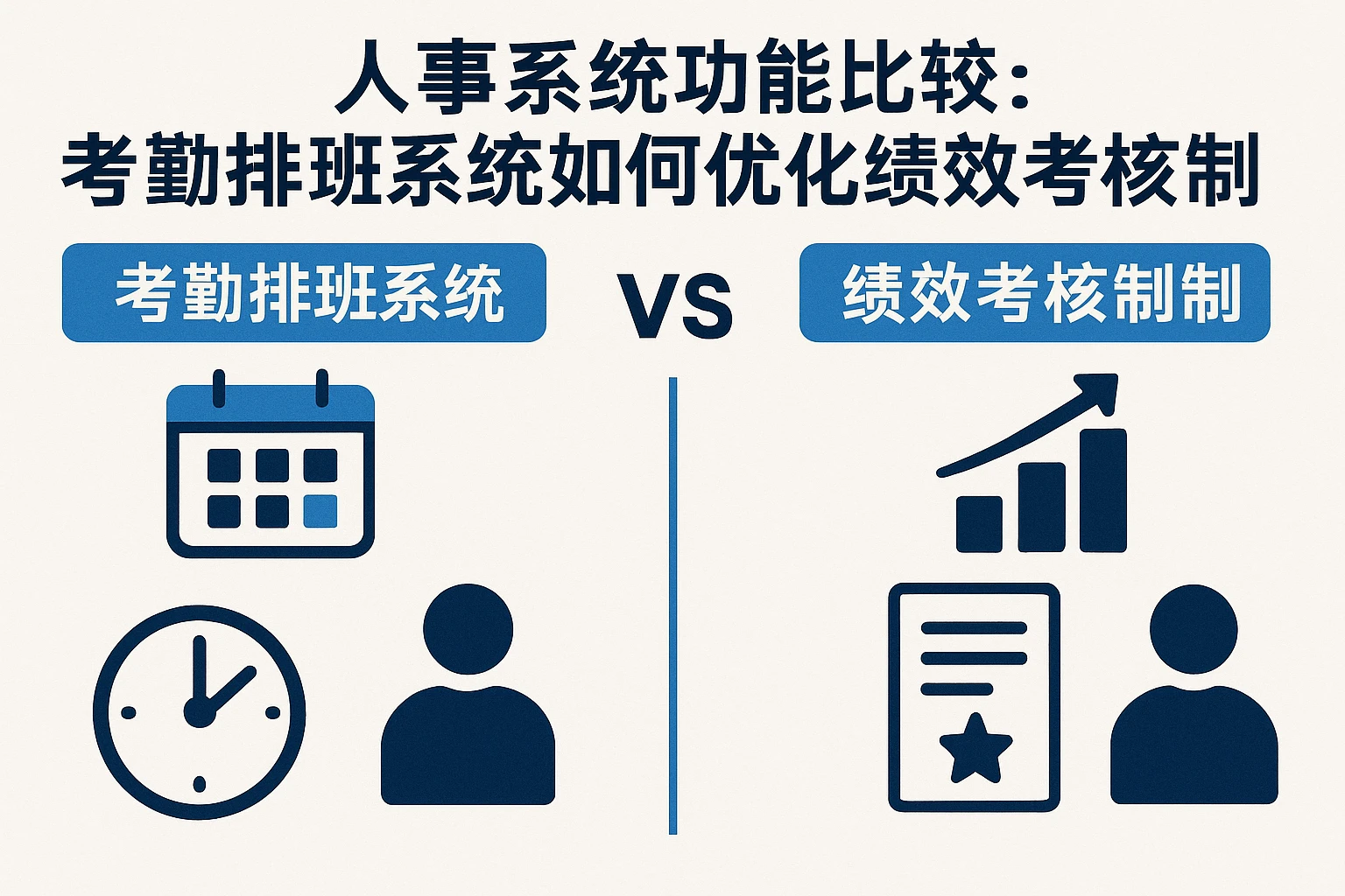 人事系统功能比较：考勤排班系统如何优化绩效考核机制